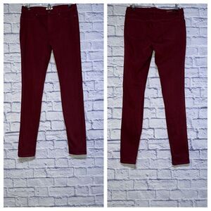 Lila Ryan maroon skinny jeans